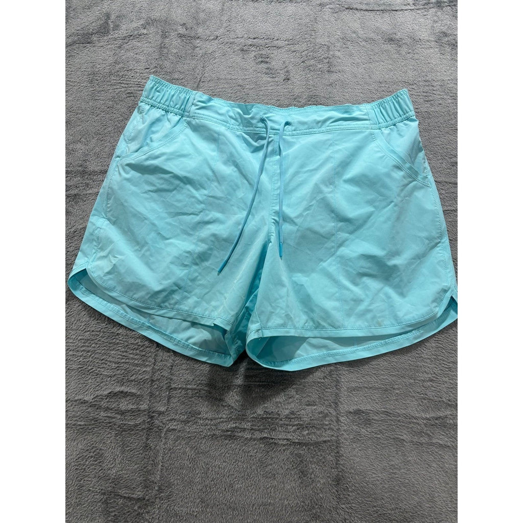 Lands' End 16W Light Blue Womens Board Shorts Casual Athleisure Active