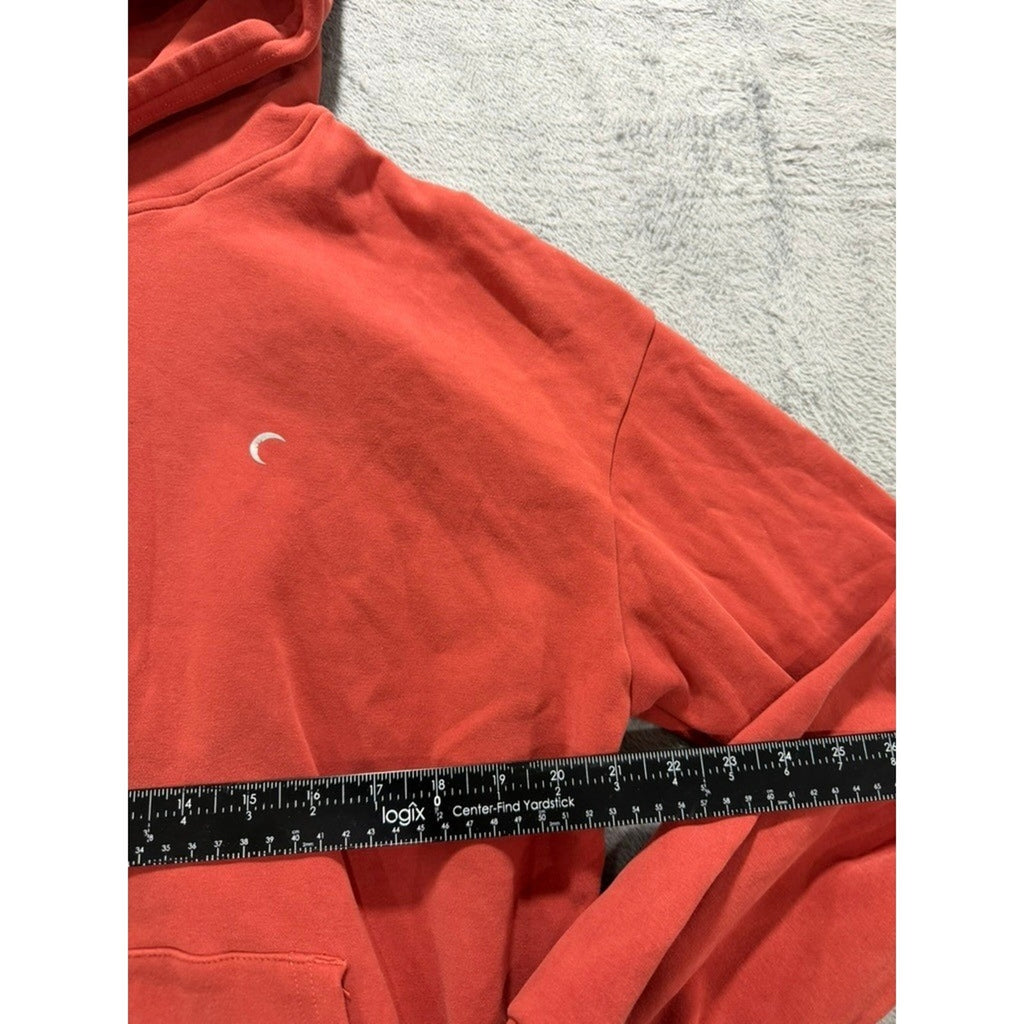 Zyia Active Terracotta Red Oversized Pullover Hoodie Sweatshirt 3XL Logo Pocket