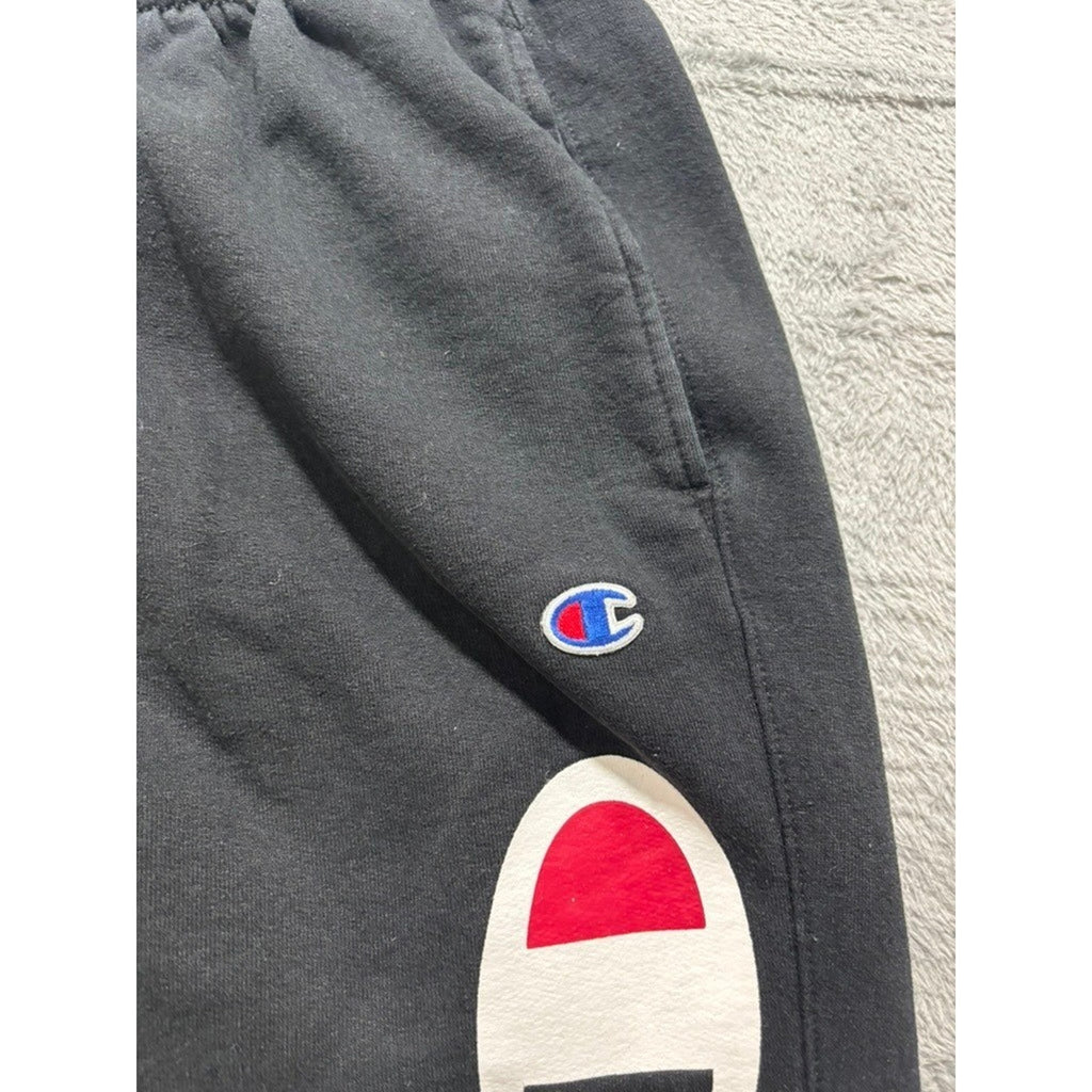 Champion S Black Womens Jogger Sweatpants Athleisure Casual Sweatpants