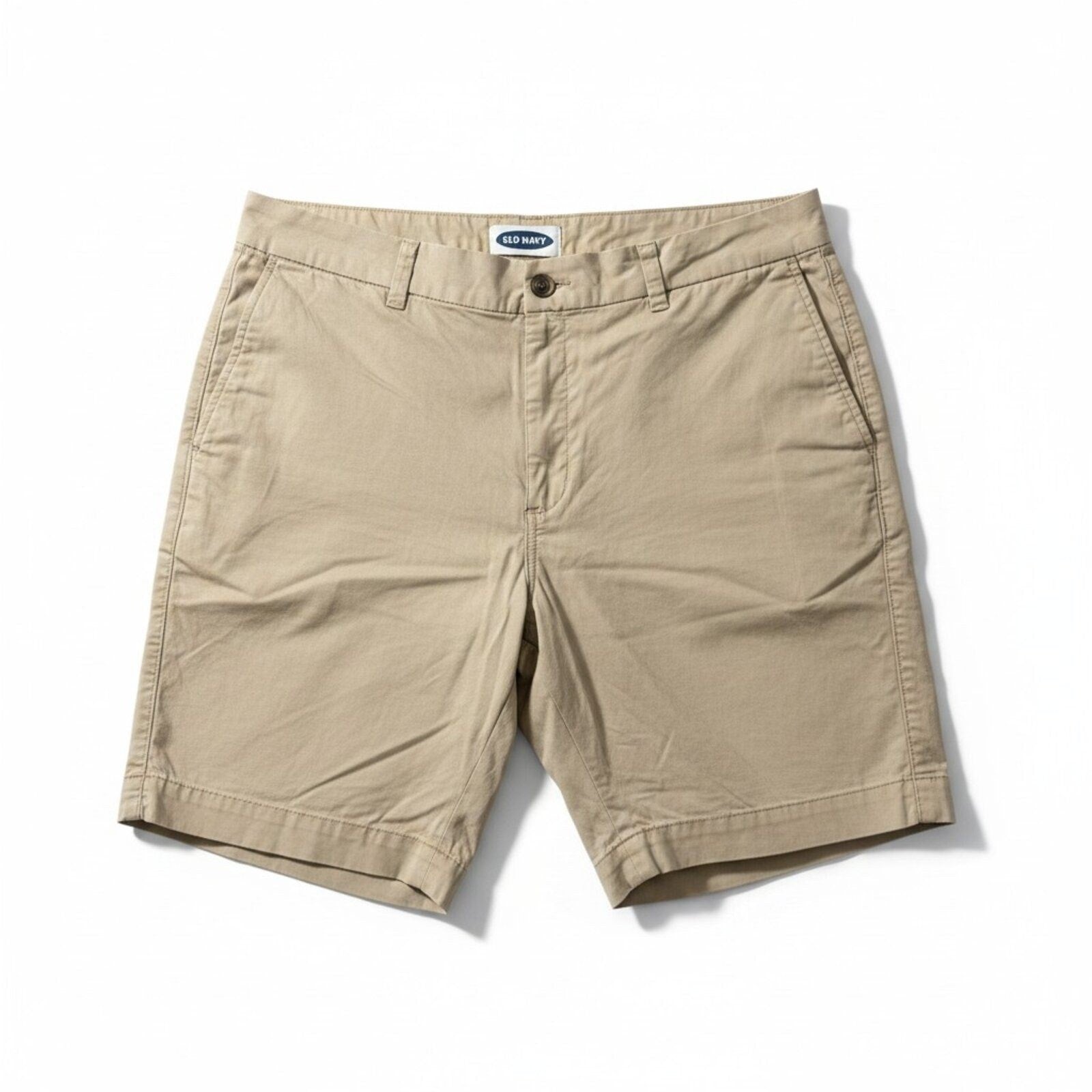 Old Navy Womens 16 Tan Everyday Short Chino Casual Coastal NEW