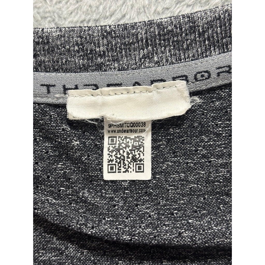 Under Armour Womens XL Gray Long Sleeve V-Neck Athleisure Casual Shirt