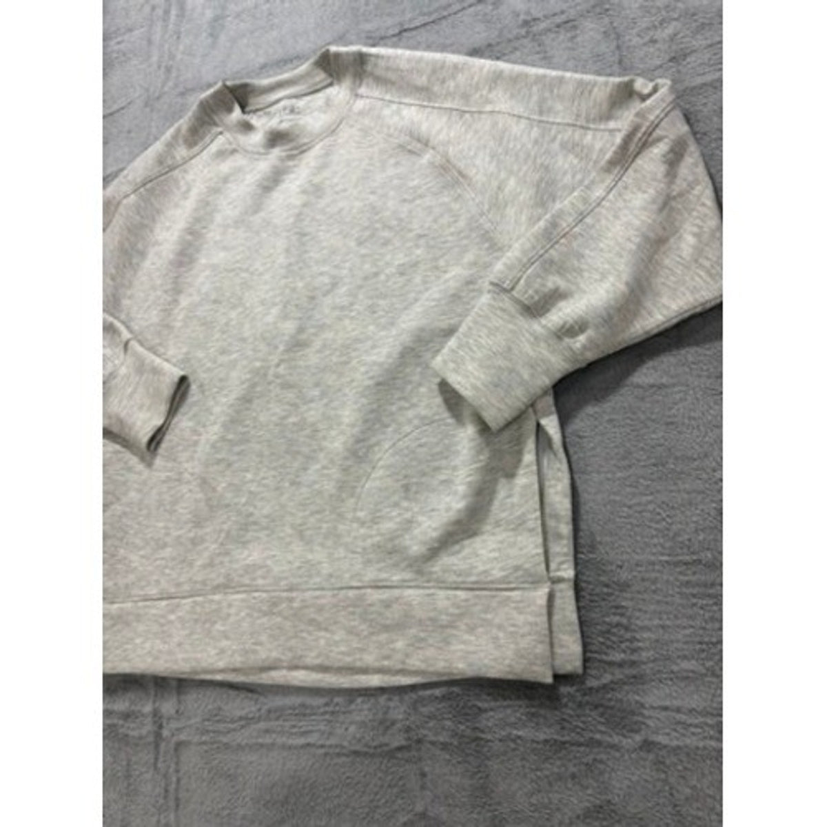 Abercrombie & Fitch YPB neoKNIT Crewneck Sweatshirt Grey Heather Mens Medium