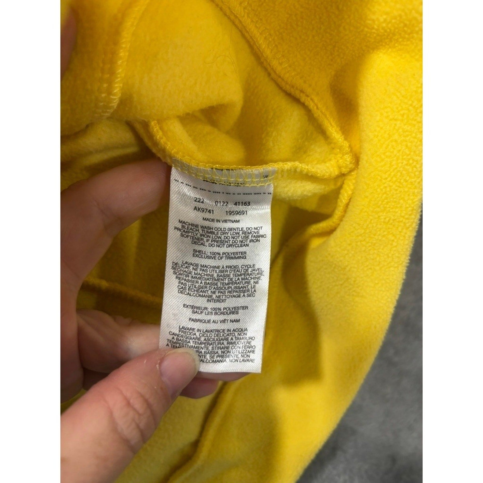 Columbia Glacial IV 1/4 Zip Fleece Pullover Women XXL Yellow Outdoor Hiking