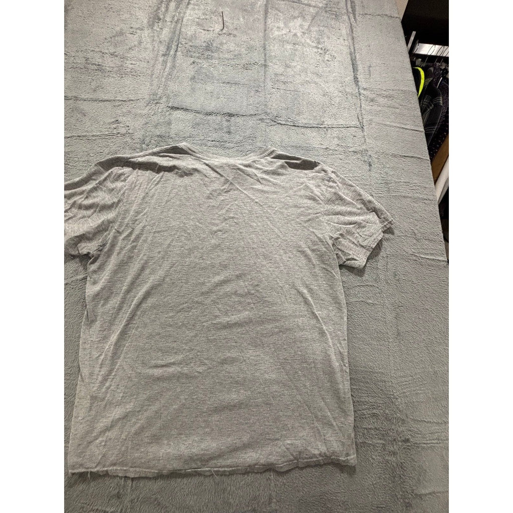 Gildan XL Gray Labatt Blue Beer Graphic T-Shirt Womens Casual Vintage Style