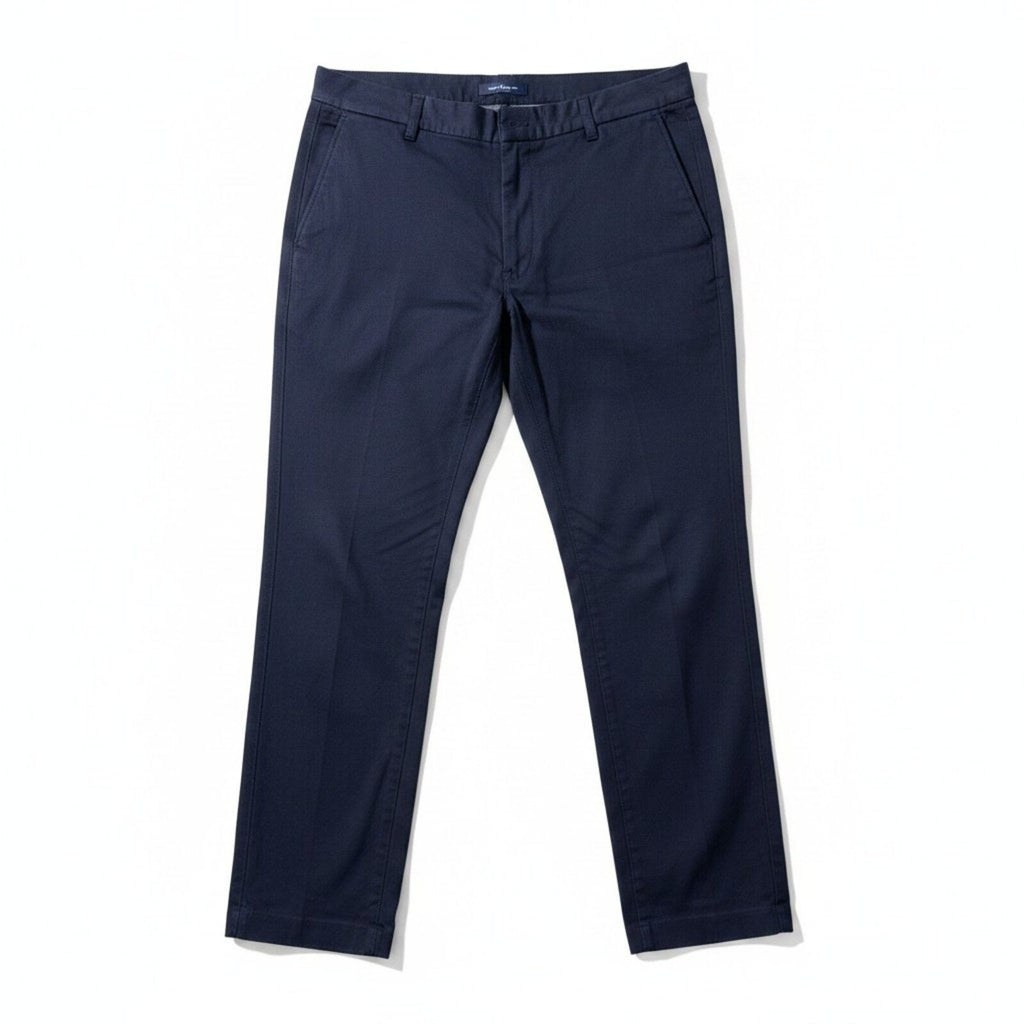 Gap 18R Navy Blue Womens Slim City Crop Pants Casual Preppy