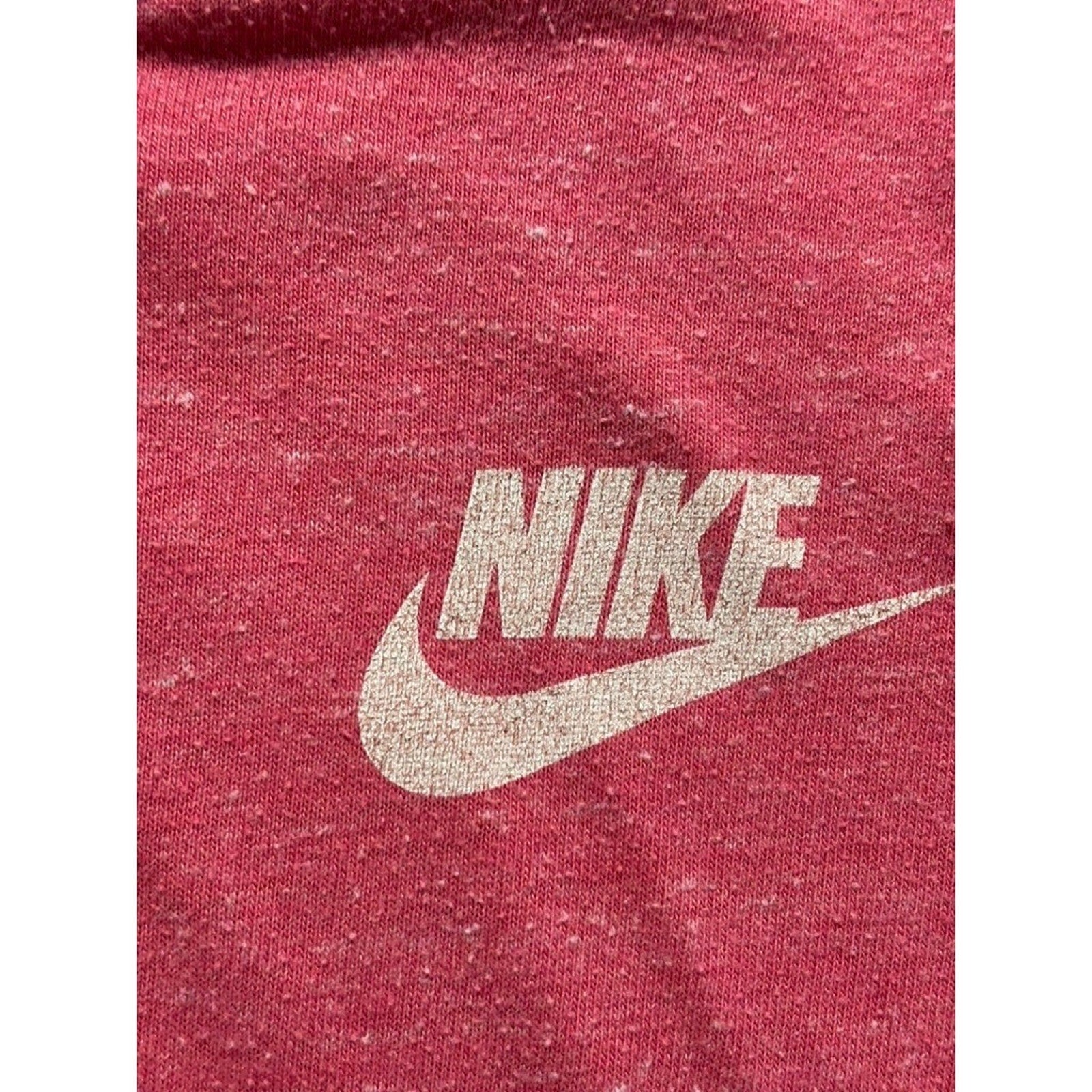 Nike Womens L Pink Full Zip Hoodie Athleisure Casual Sweatshirt