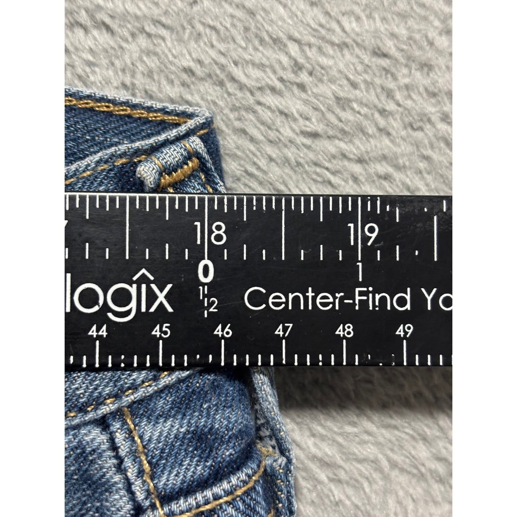 Nautica Jeans Co 36x32 Blue Straight Leg Denim Jeans Mens Casual Classic