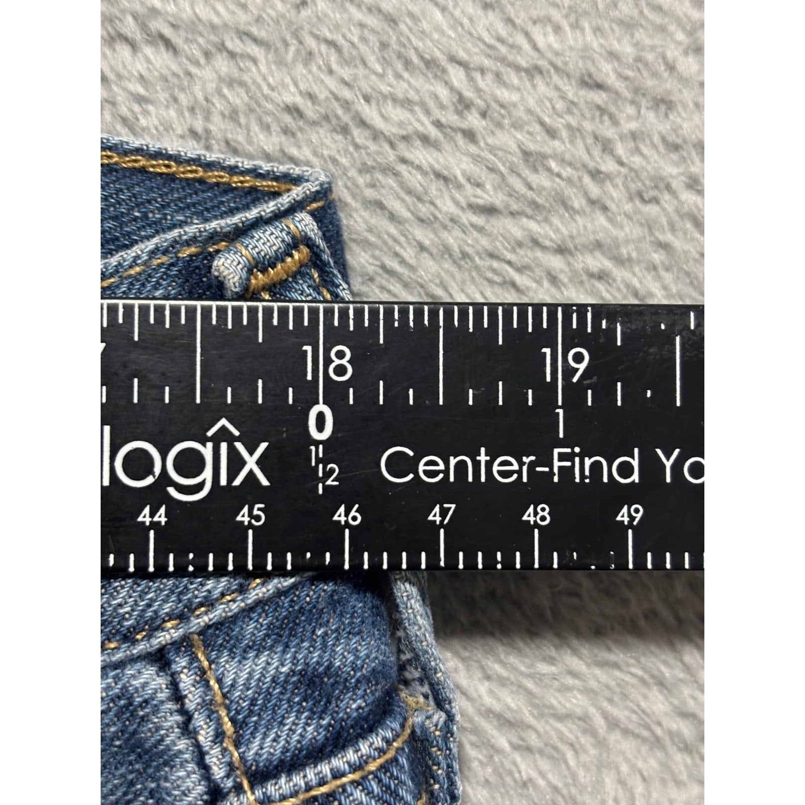 Nautica Jeans Co 36x32 Blue Straight Leg Denim Jeans Mens Casual Classic