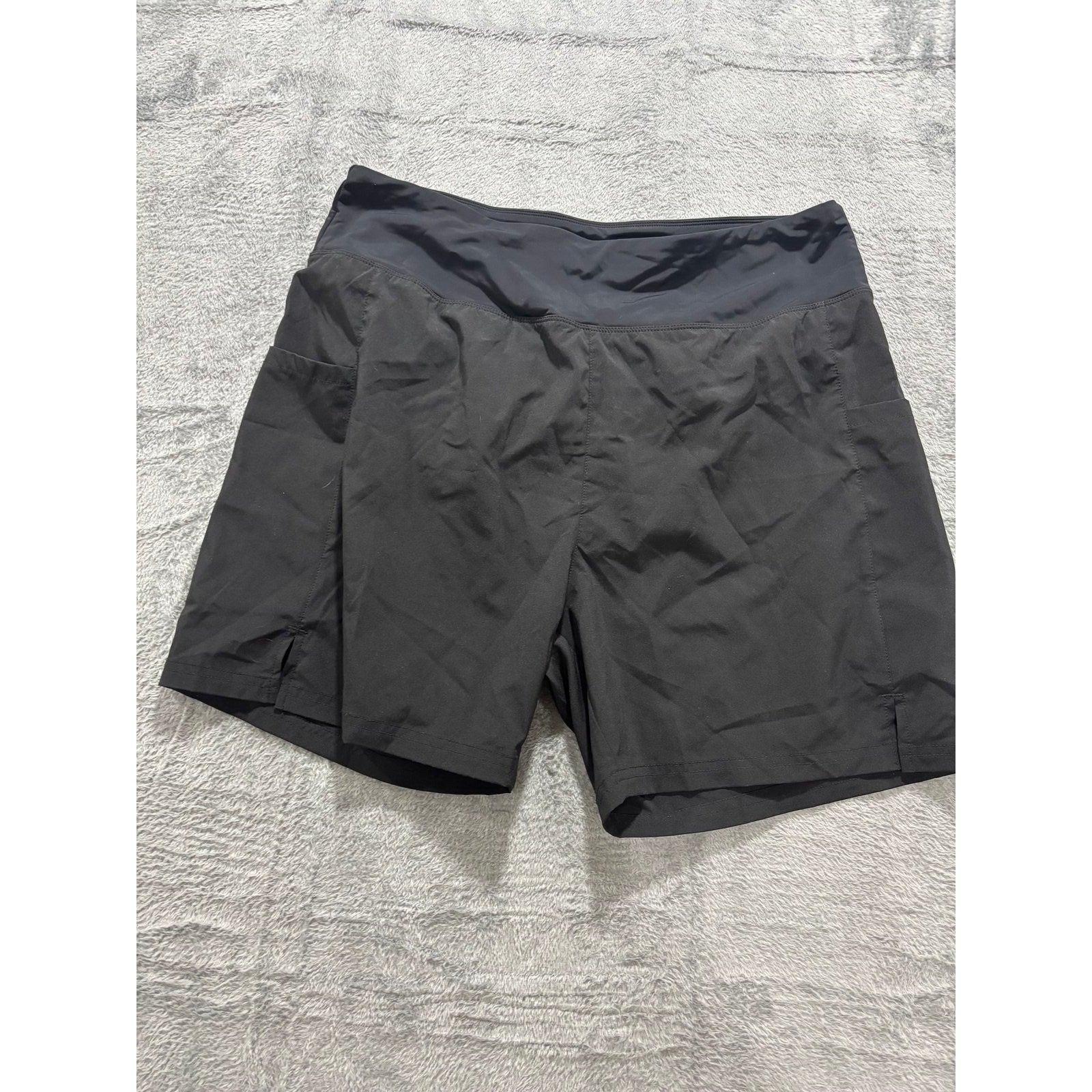 Baleaf XL Black Womens Running Hiking Shorts Athleisure Casual