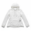 Reebok Victoria Beckham Womens S White Hooded Anorak Windbreaker Jacket RBK x VB