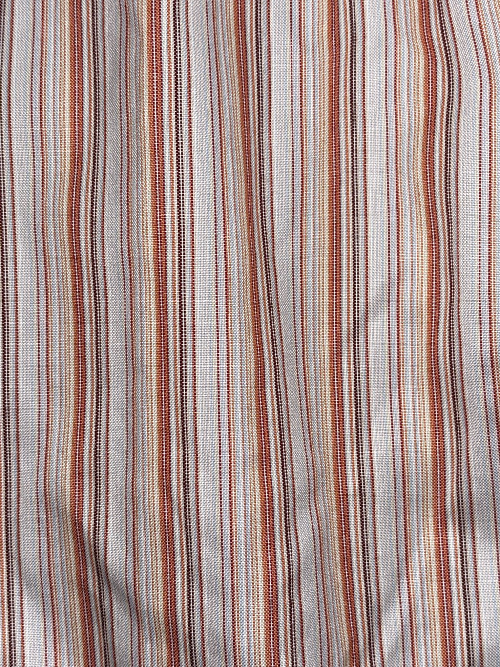 Eddie Bauer Men's Pink Orange Stripe Shirt Size L, photo 5 of 8