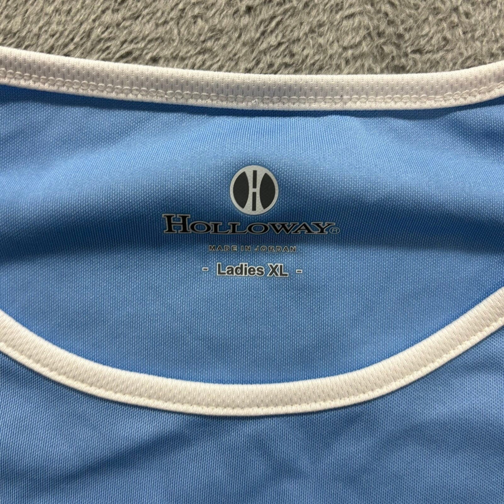 Holloway Womens XL Light Blue Penn State Nittany Lions T-Shirt Athleisure Casual