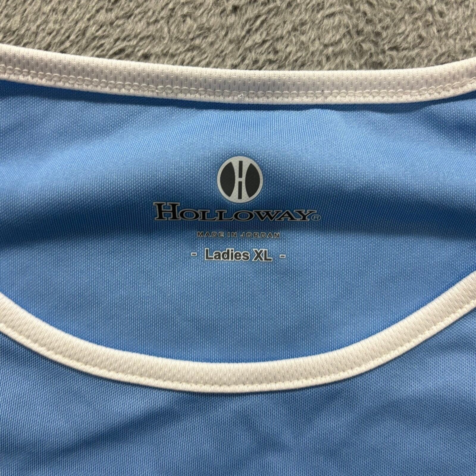 Holloway Womens XL Light Blue Penn State Nittany Lions T-Shirt Athleisure Casual