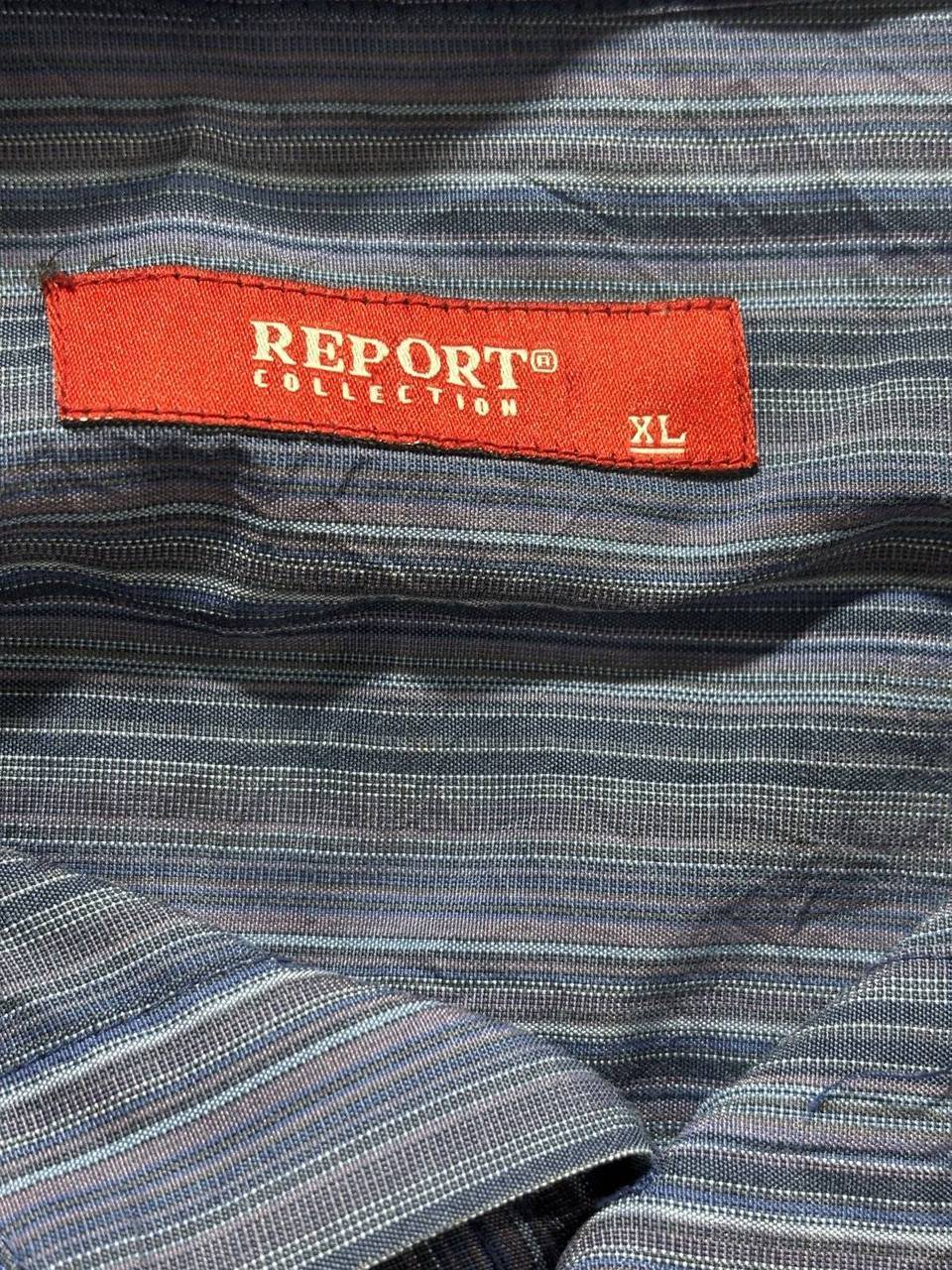 Report Collection Men's Blue Stripe Shirt Size XL, photo 6 of 9