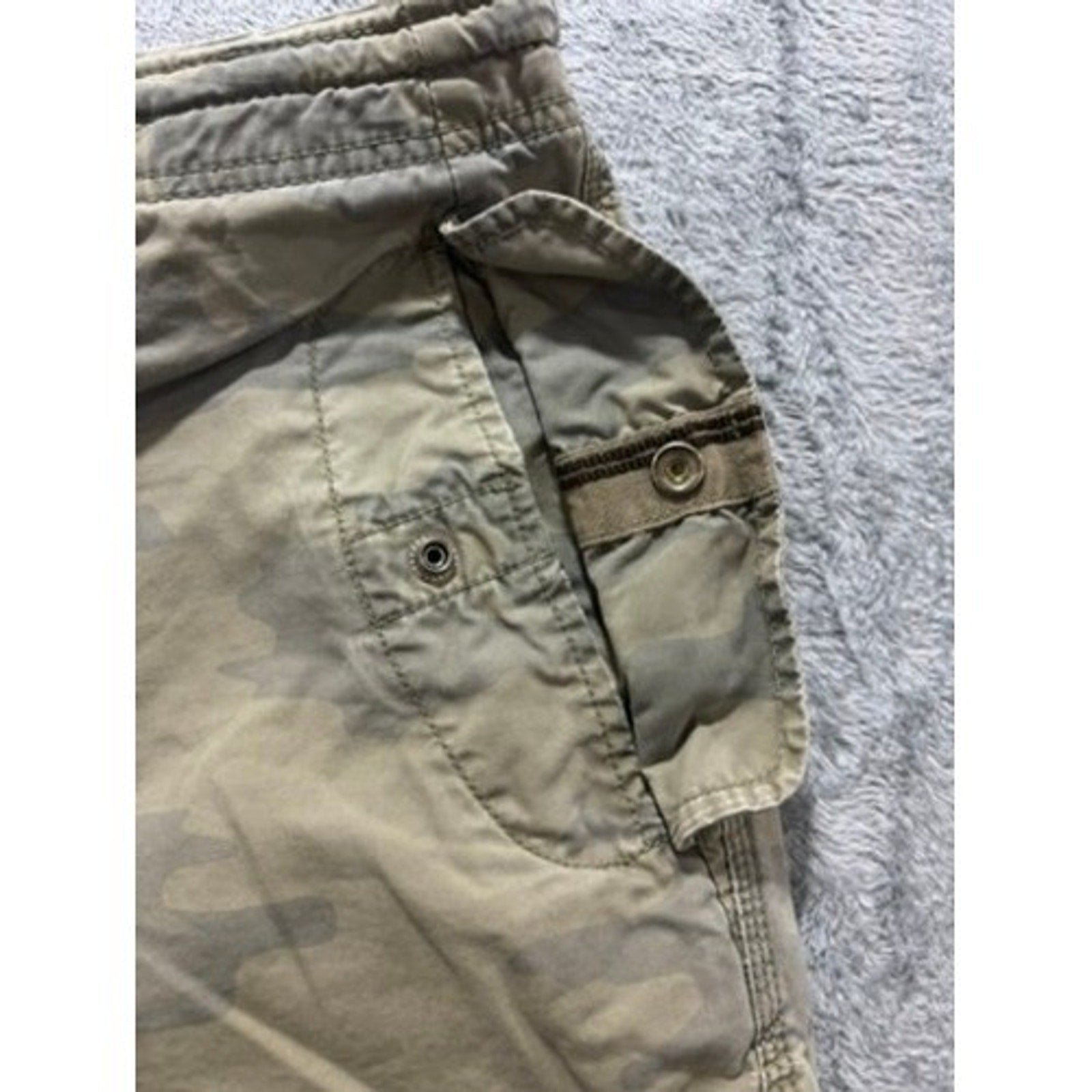 Old Navy Cargo Shorts Mens Size 44 Camo Military Utility Casual Streetwear