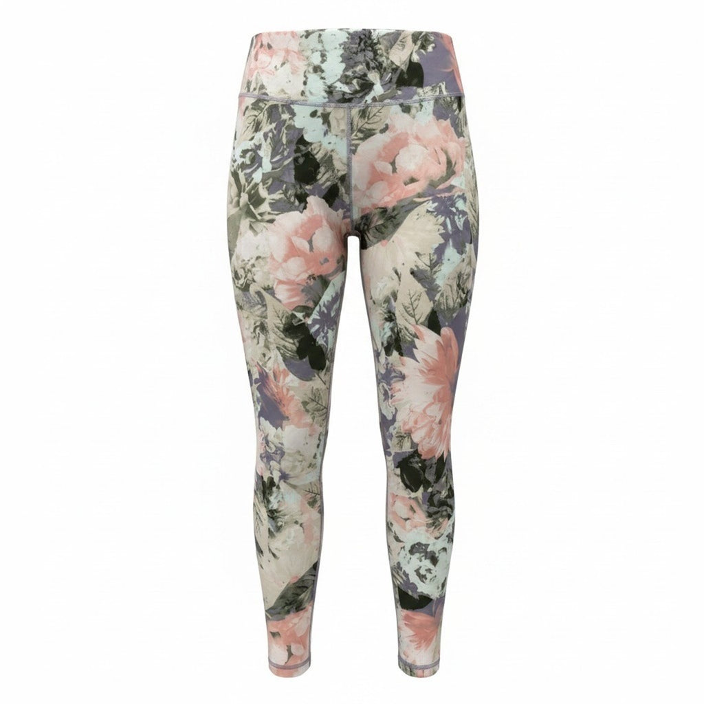 Fabletics Powerhold Floral High Waist Compression Leggings XL Workout Gym