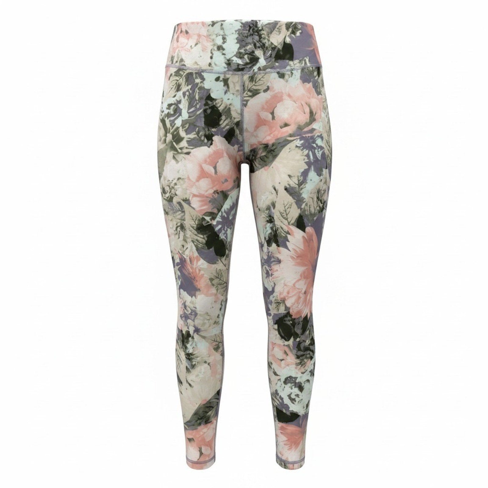 Fabletics Powerhold Floral High Waist Compression Leggings XL Workout Gym