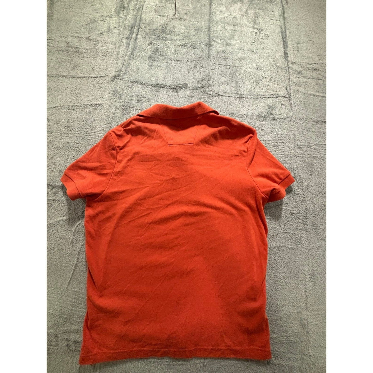 Nautica M Orange Slim Fit Polo Shirt Mens Casual Preppy Short Sleeve