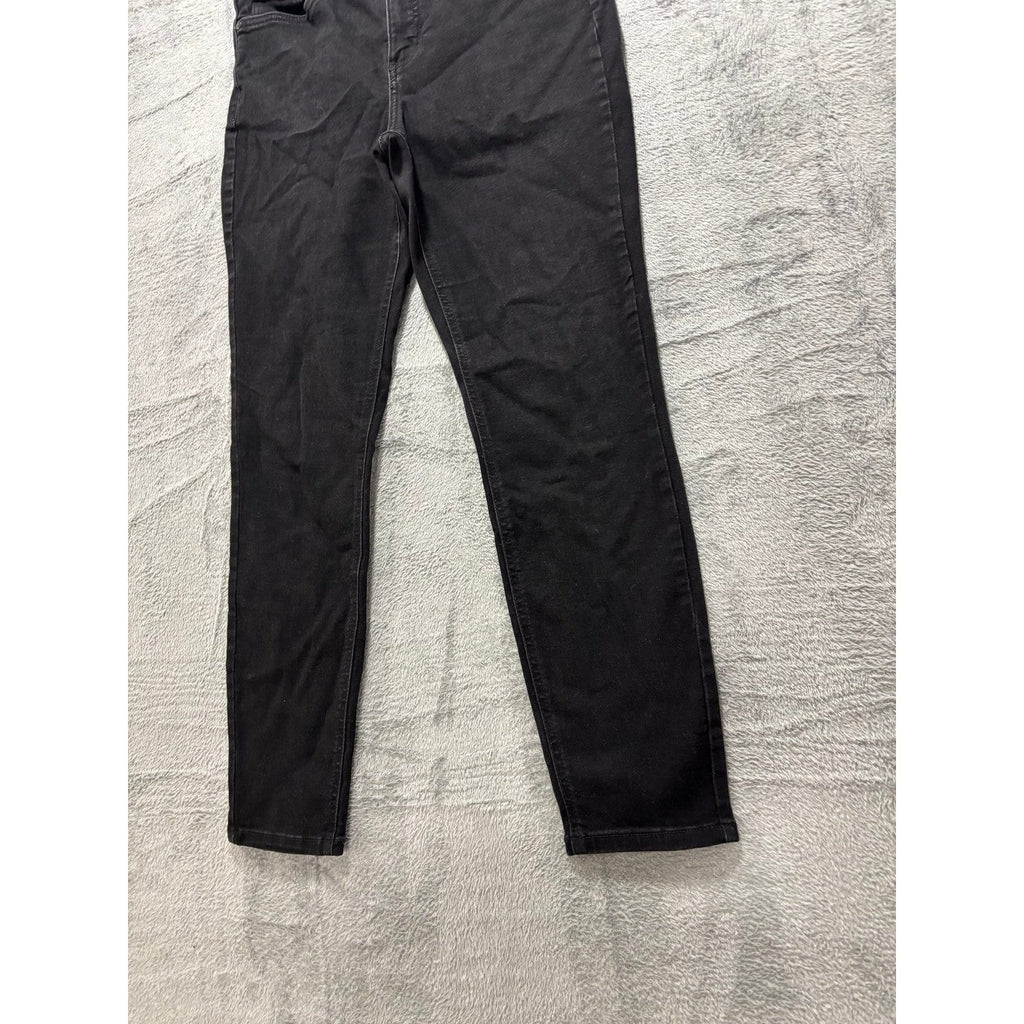 LC Lauren Conrad 10 Black Skinny Jeans Womens Casual Minimalist Coastal Basic