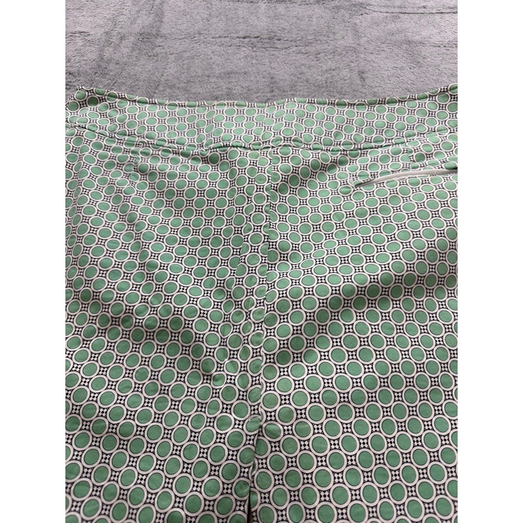 Bette & Court Womens Green Geometric Print Golf Skort Size 12 Active Mini Skirt