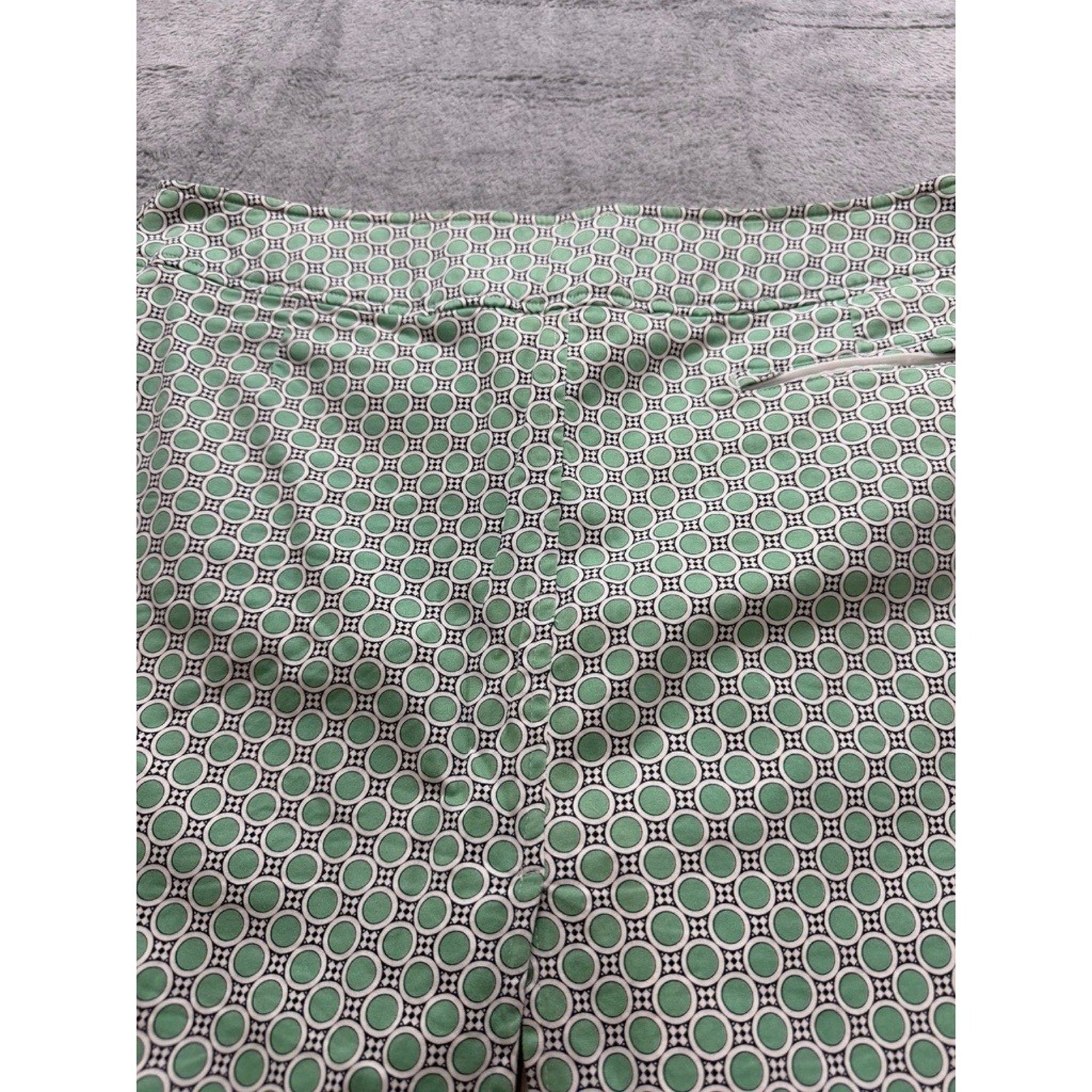 Bette & Court Womens Green Geometric Print Golf Skort Size 12 Active Mini Skirt