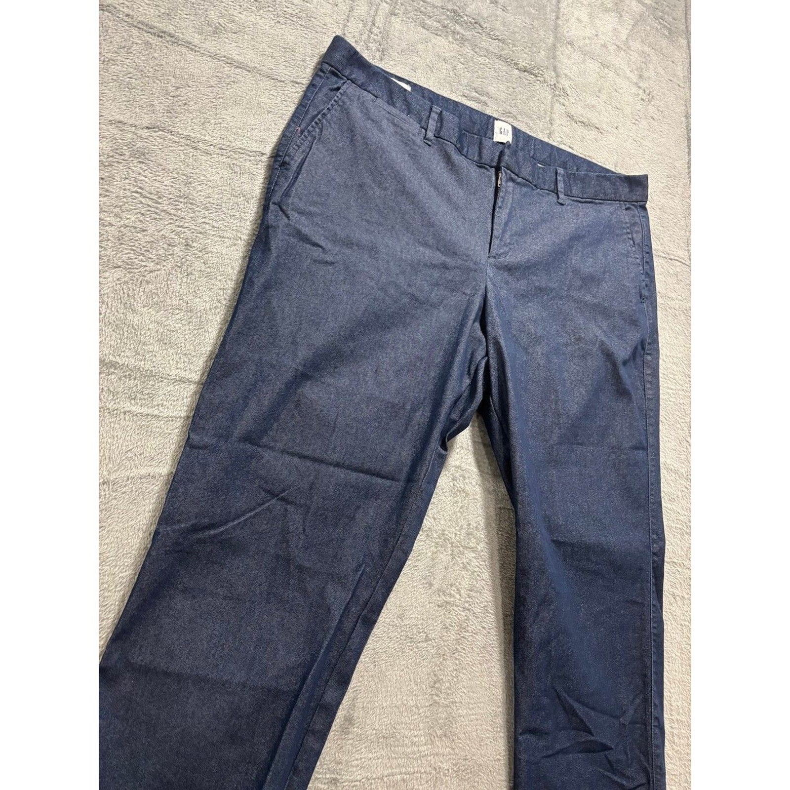 GAP 18 Blue Slim City Crop Pants Womens Casual Classic