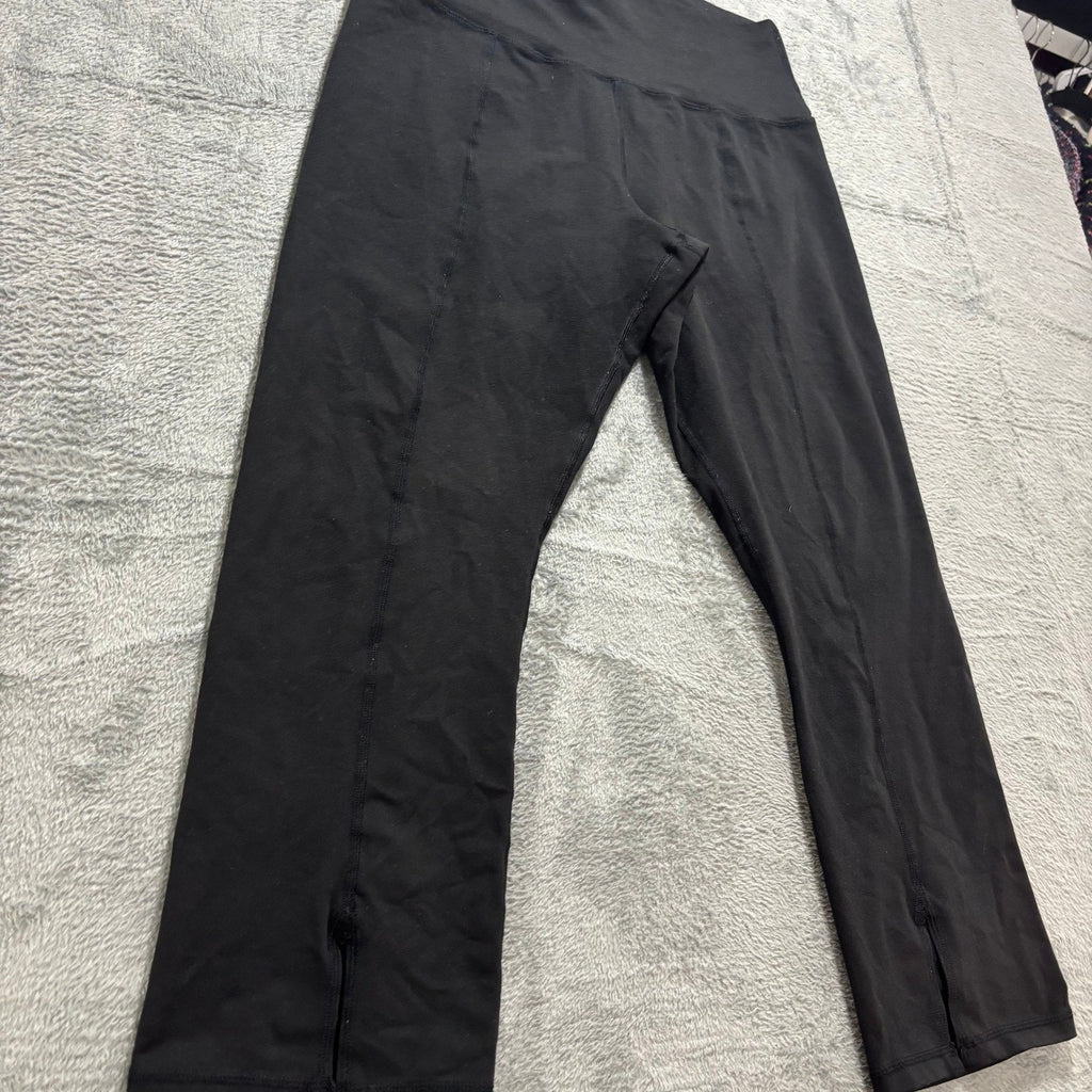 Old Navy Womens XL Black Active Leggings High Rise Compression Yoga Athleisure