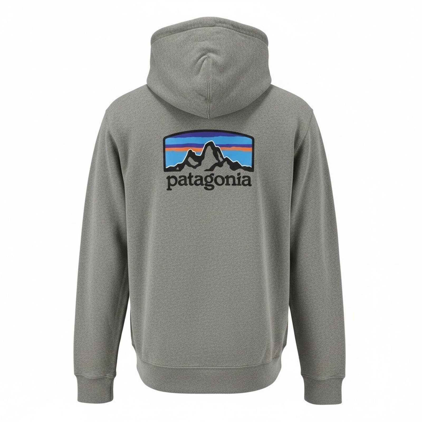Patagonia M Gray P-6 Logo Uprisal Hoody Womens Casual Cozy Pullover Hoodie