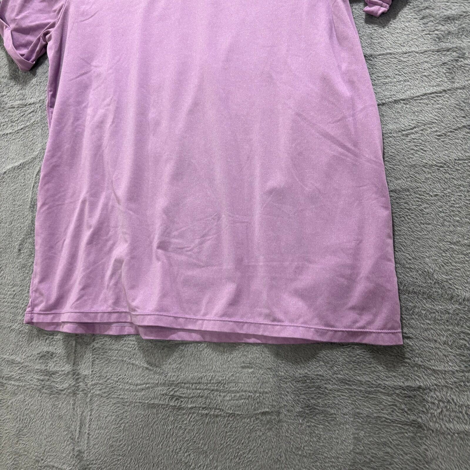 32 Degrees Womens L Purple V-Neck Short Sleeve Sleep Shirt Casual Athleisure