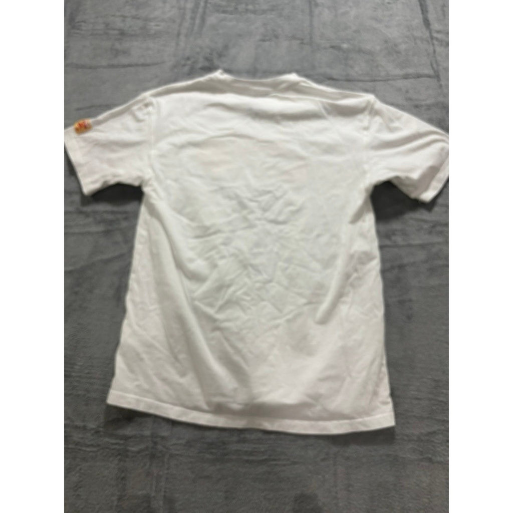 Nike S White Sole Food Served Fresh Dumpling Graphic T-Shirt Womens Vintage