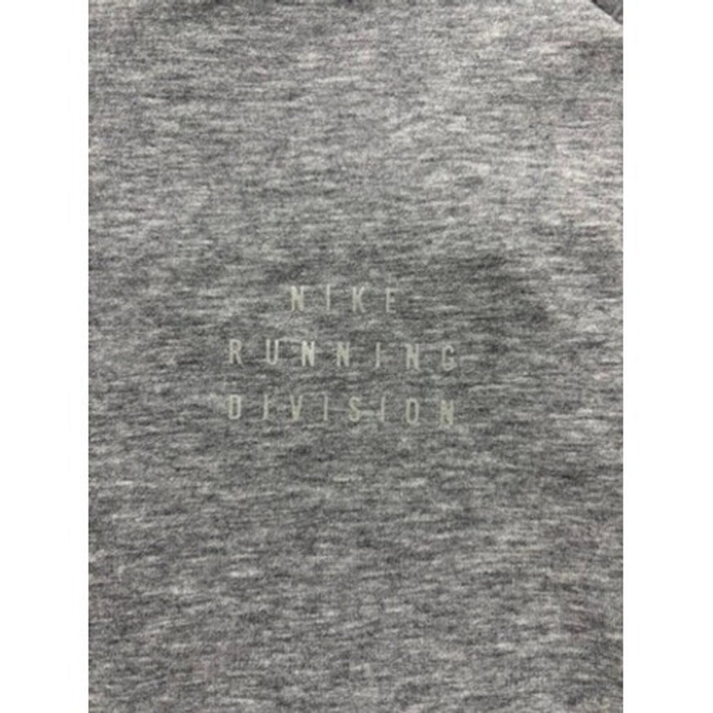 Nike S Gray Black Womens Running Division Therma-FIT Pullover Athleisure Casual
