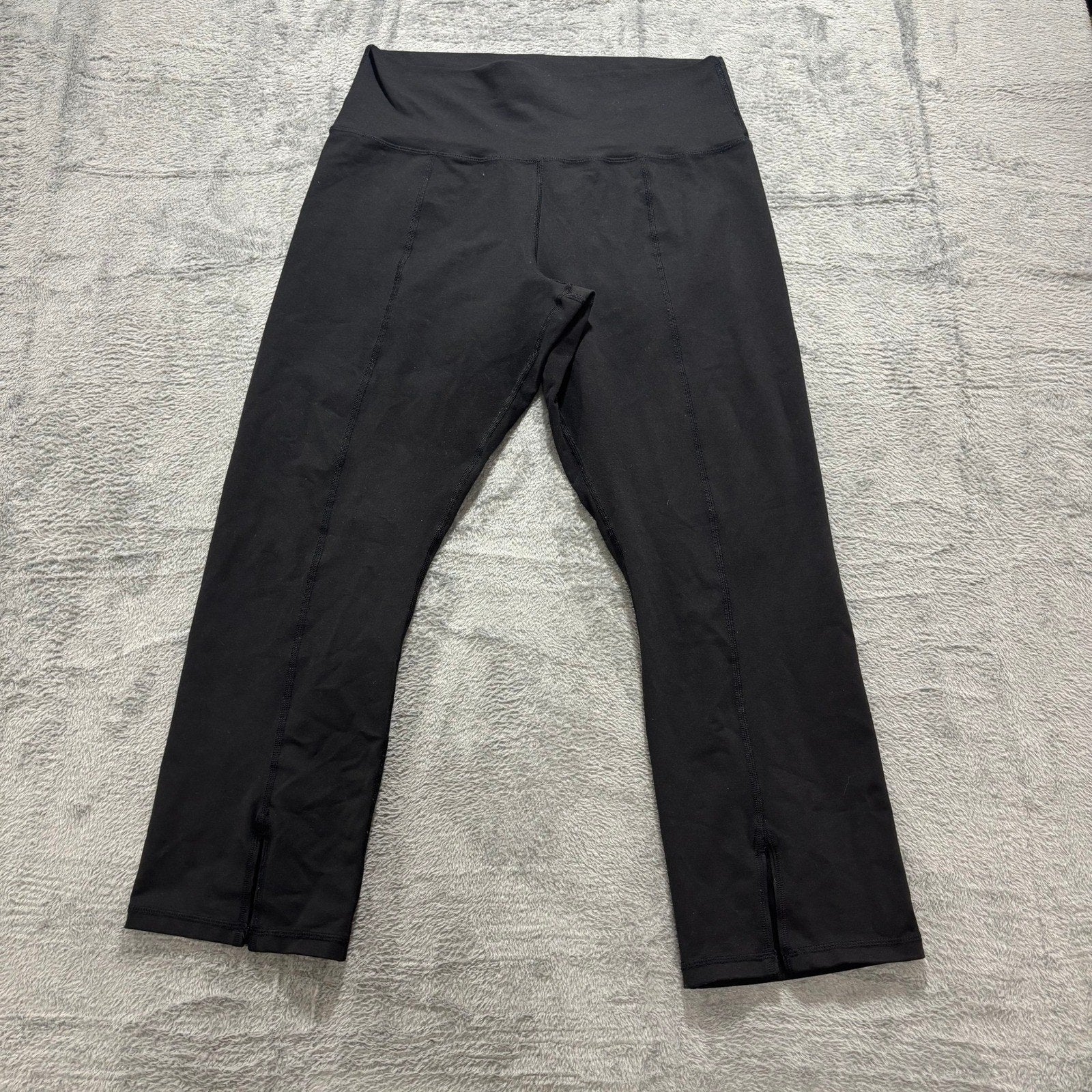 Old Navy Womens XL Black Active Leggings High Rise Compression Yoga Athleisure