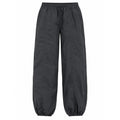 Aritzia TNA Parachute Pants Baggy Joggers Charcoal Grey Elastic Waist Inseam 28