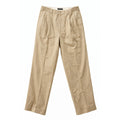 Banana Republic Chino Pants Mens 35x30 Khaki Pleated Straight Leg Cotton