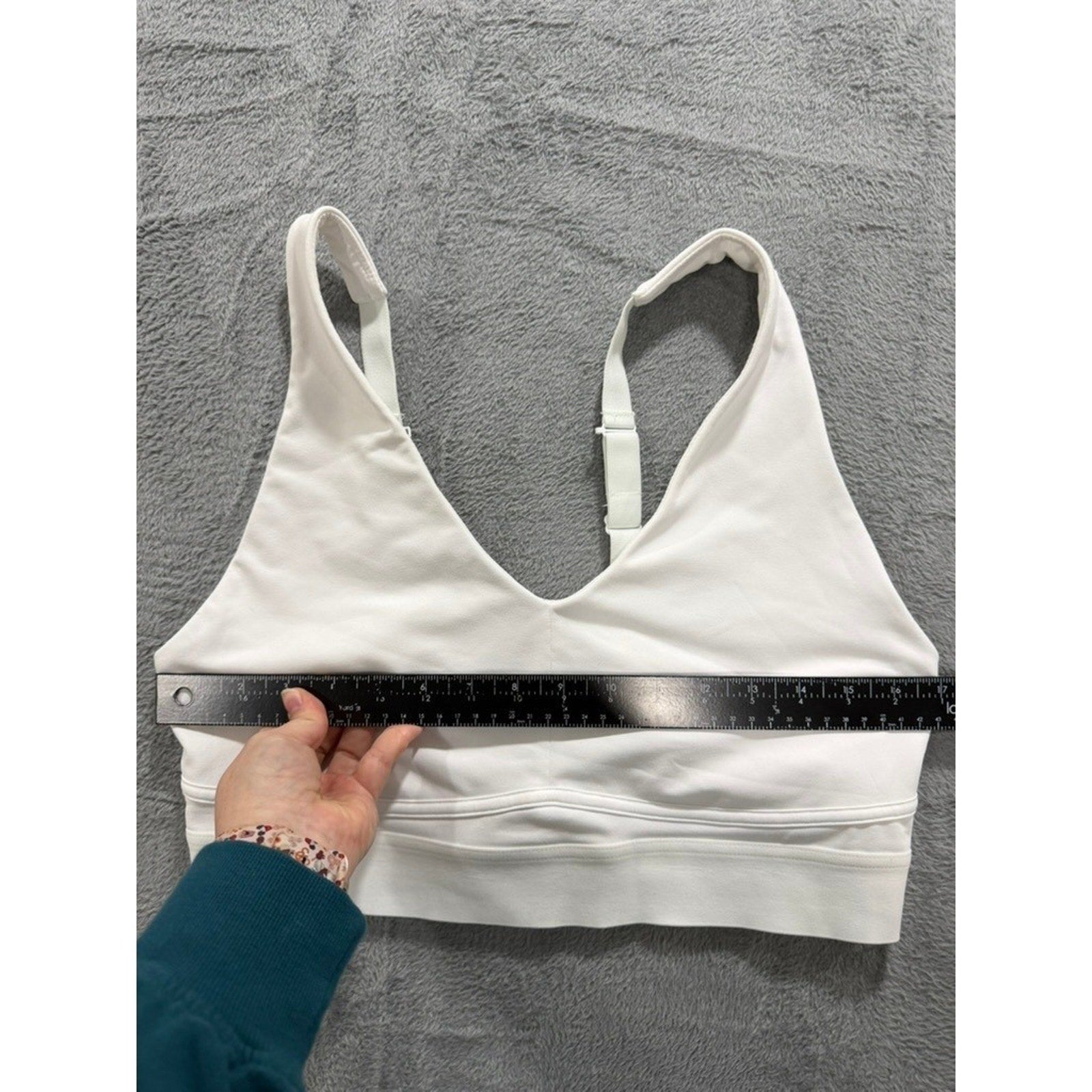 Fabletics Sports Bra Bundle Womens XXL White Leopard Print Racerback Strappy 2pc