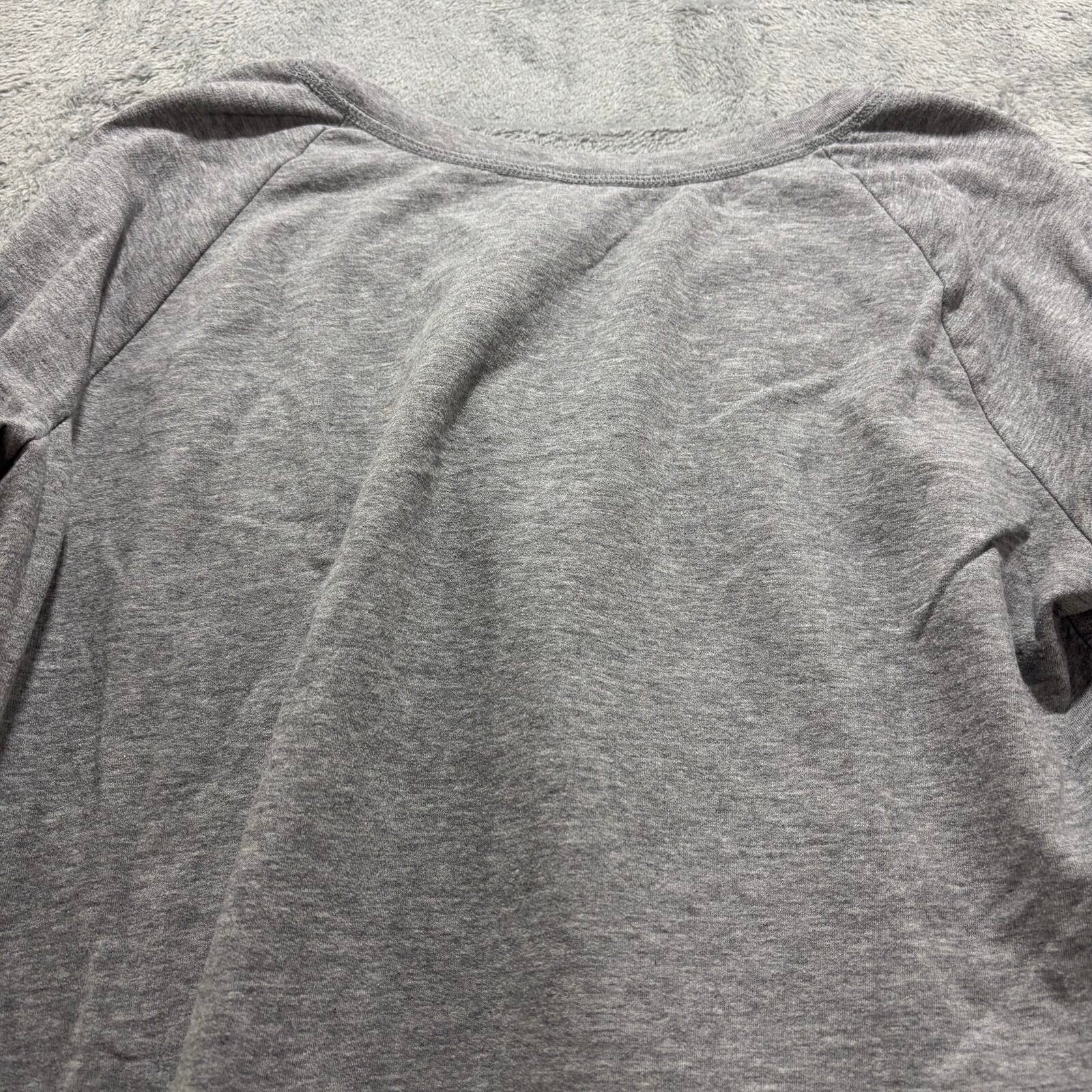 No Boundaries Womens XXL Gray Skull Print Sweatshirt Vintage Goth Pullover