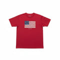 Faded Glory L Red American Flag Graphic T-Shirt Mens Vintage Casual Summer 2011