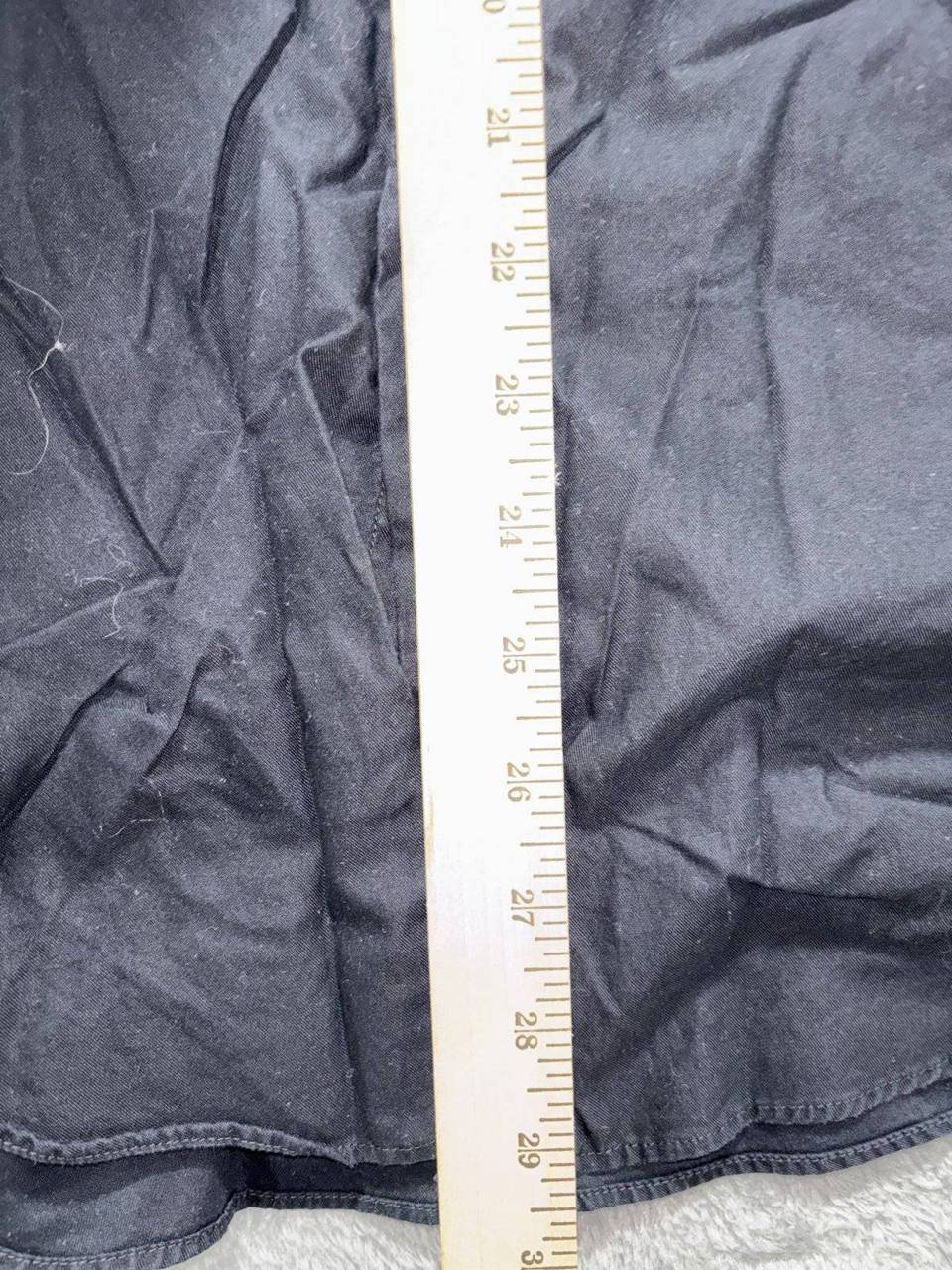 DKNY Men's Black Slim Fit Dress Shirt Size M, photo 5 of 10