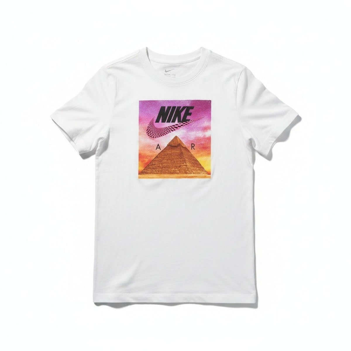 Nike Air Pyramid Graphic T-Shirt White S Mens Vintage Streetwear Tee Unisex