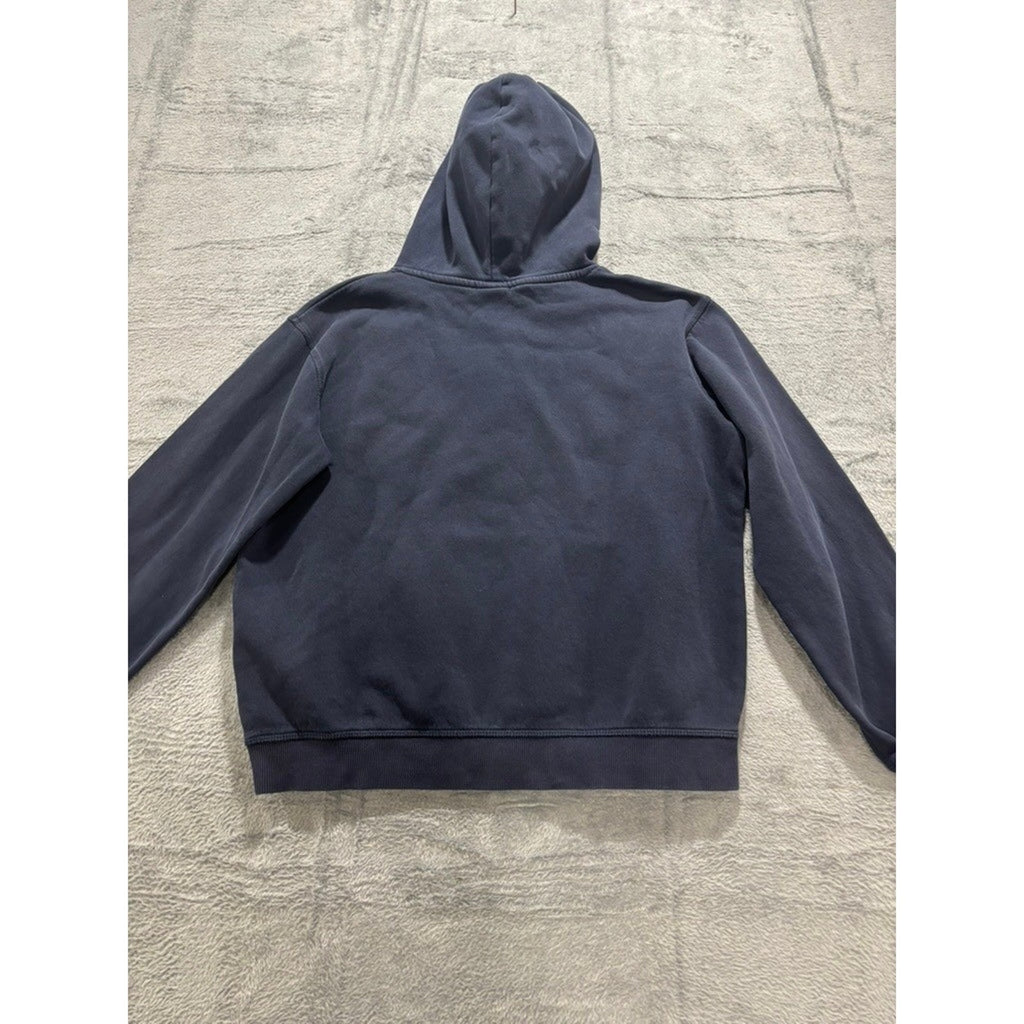 H&M S Navy Blue UCLA Hoodie Womens Vintage Sweatshirt Pullover College Cozy