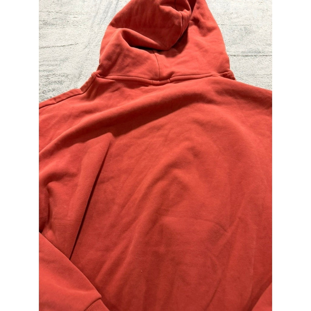 Zyia Active Terracotta Red Oversized Pullover Hoodie Sweatshirt 3XL Logo Pocket