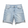 Apt. 9 14 Light Wash Blue Womens Bermuda Denim Shorts Casual Summer