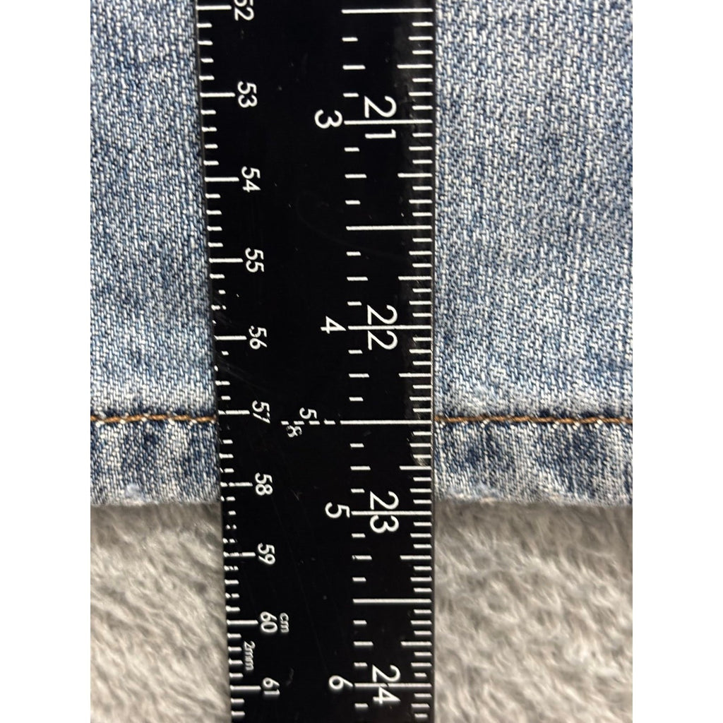 Tommy Hilfiger 36 Blue Denim Carpenter Shorts Mens Vintage Casual 90s Relaxed