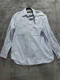 J.Crew Men's Blue White Gingham Check Shirt Size M