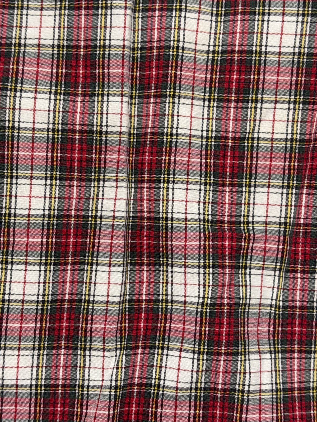 J.Crew Men's Red Plaid Dress Shirt Size M, photo 5 of 8