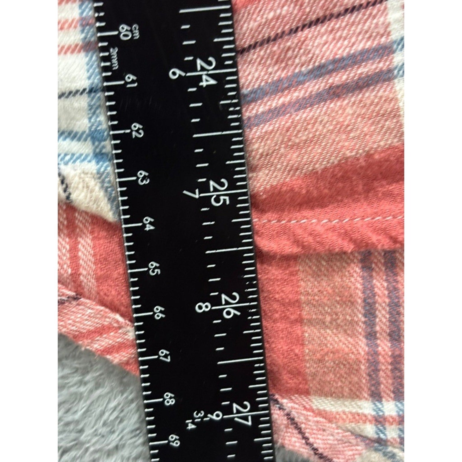 American Eagle Womens M Red Plaid Hooded Flannel Shirt Casual Vintage Cozy