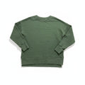 Time and Tru Womens M Green Crewneck Sweatshirt Casual Cozy Pullover