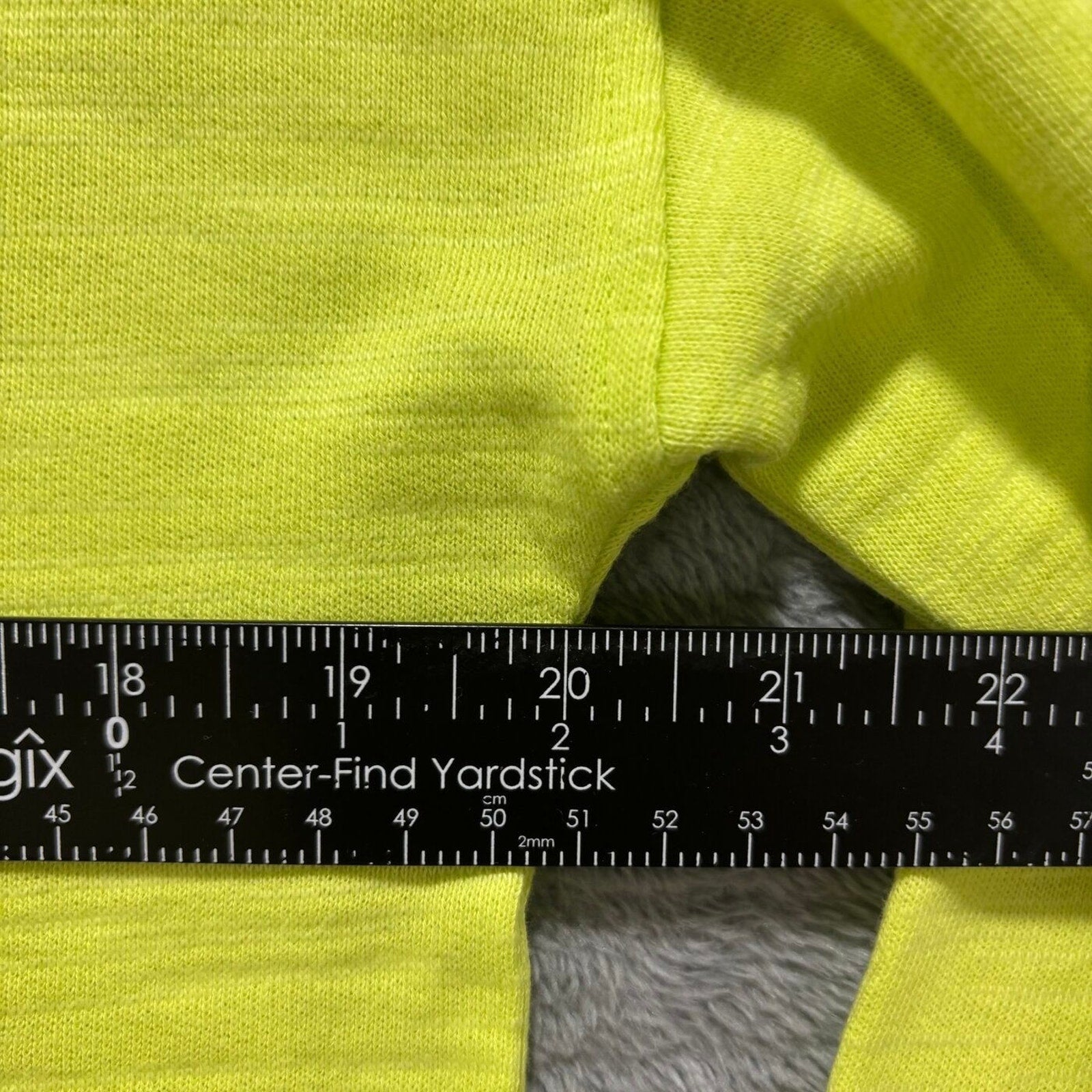 J.Crew S Neon Yellow Womens Sweatshirt Casual Cozy Cotton Pullover