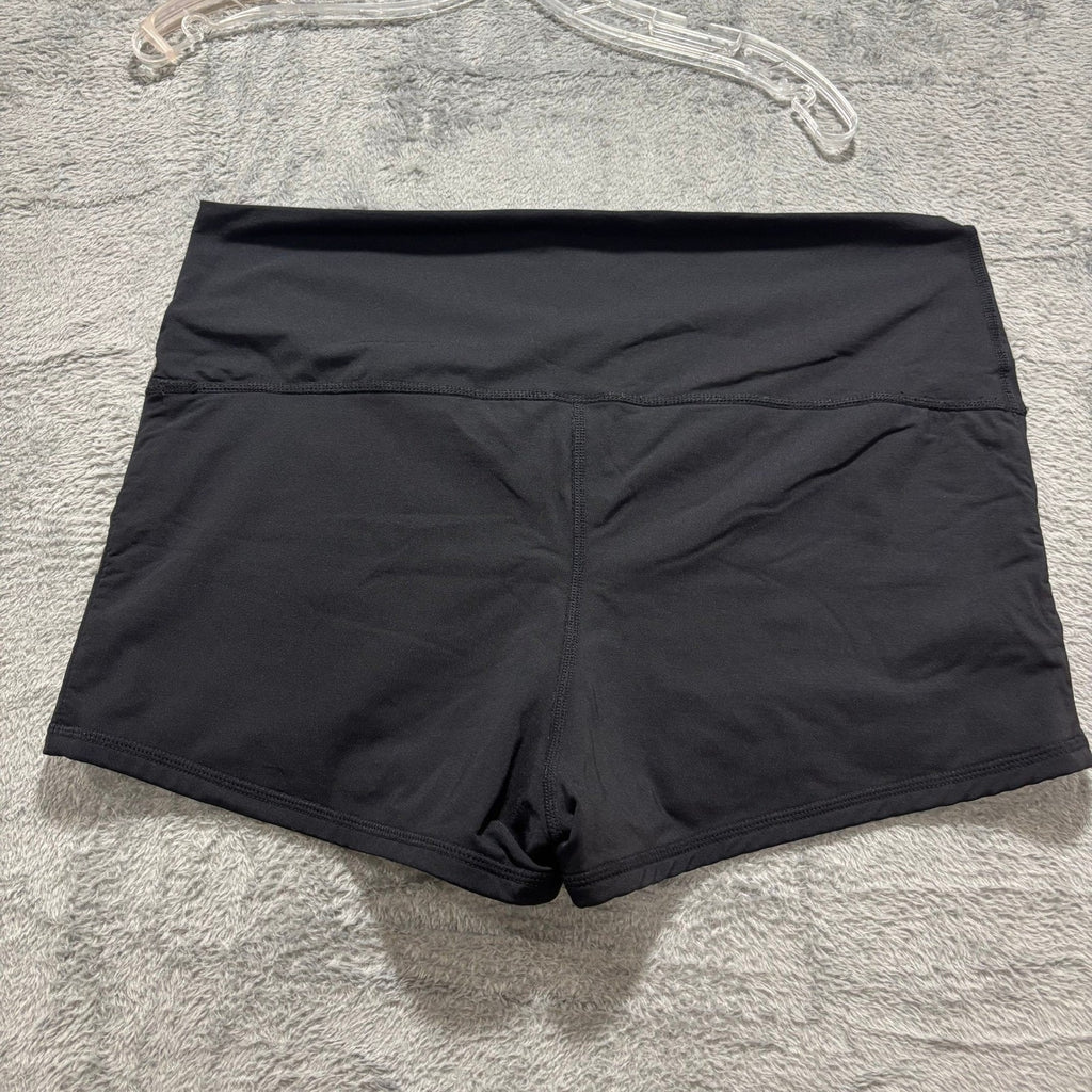 Kona Sol Womens XL Black Swim Shorts Board Shorts Beach Coverup Coastal Swimwear