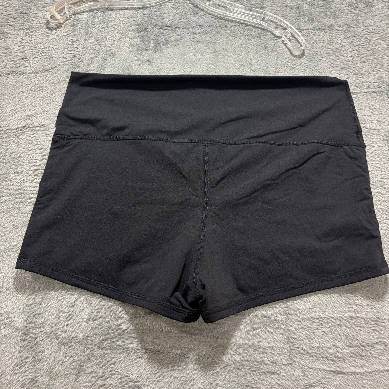 Kona Sol Womens XL Black Swim Shorts Board Shorts Beach Coverup Coastal Swimwear